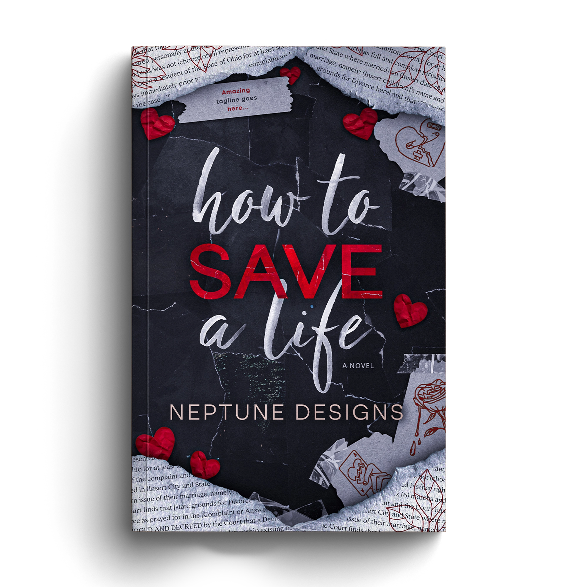 Premade Cover: How to Save a Life